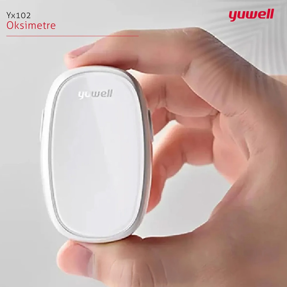 Yuwell Parmak Tipi Oksimetre Nabız ve Oksijen Ölçer YX102