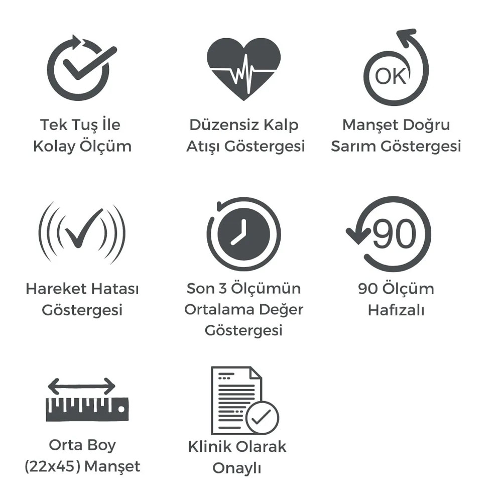 Yuwell Akıllı Tansiyon Aleti YE660D