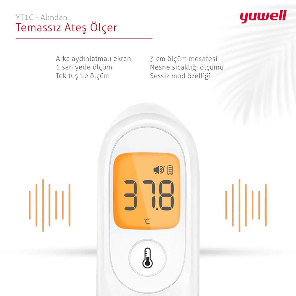 Yuwell Temassız Ateş Ölçer YT-1C