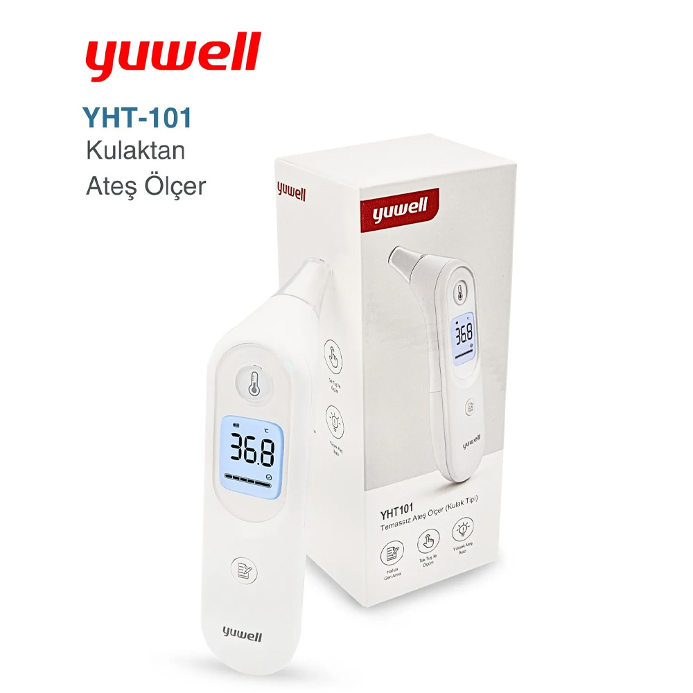 Yuwell YHT101 Kulaktan Ateş Ölçer