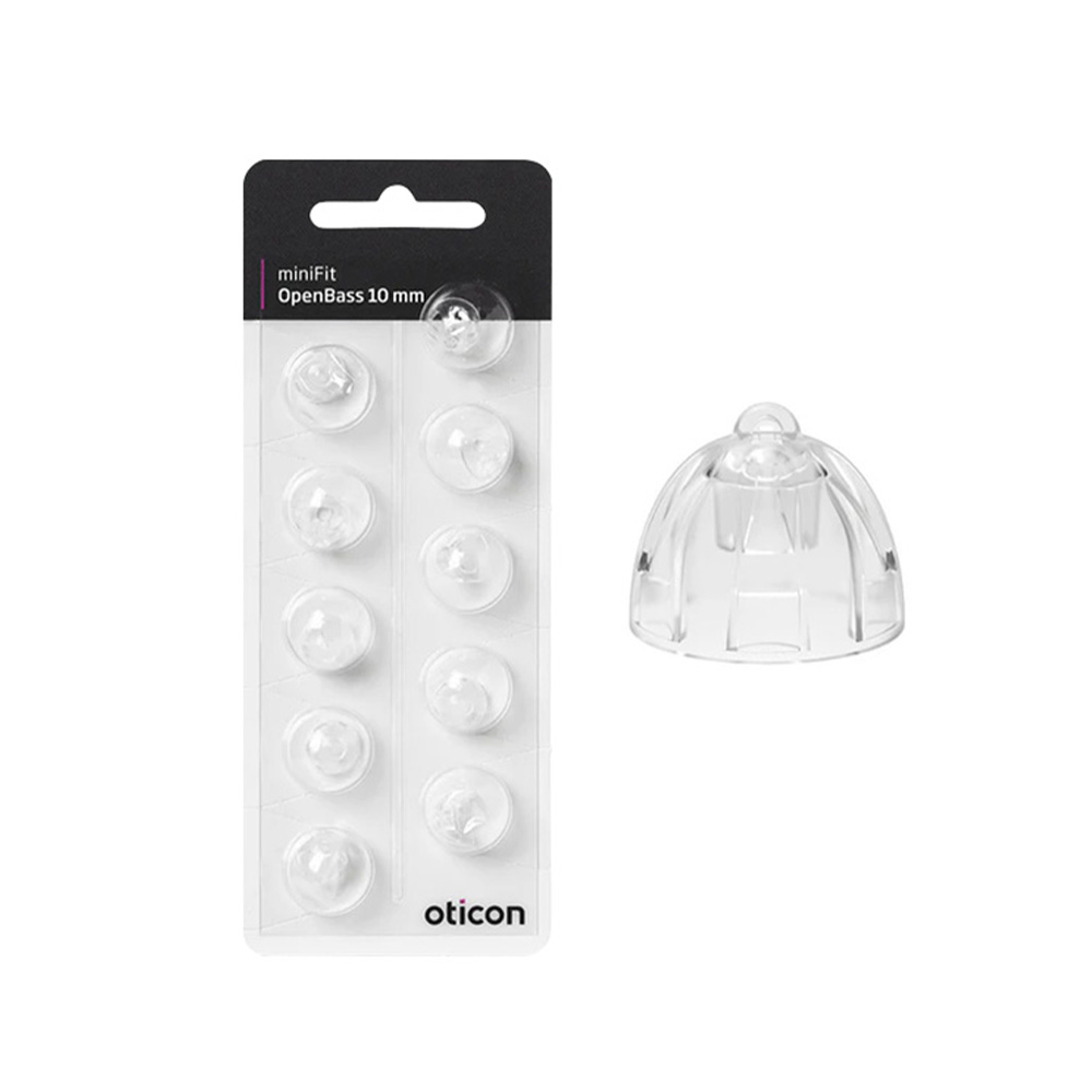 Oticon MiniFit OpenBass 10mm İşitme Cihazı dome/kubbe