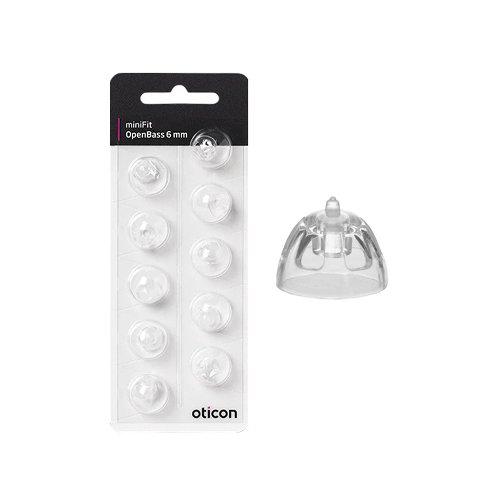 Oticon MiniFit OpenBass 6mm İşitme Cihazı dome/kubbe