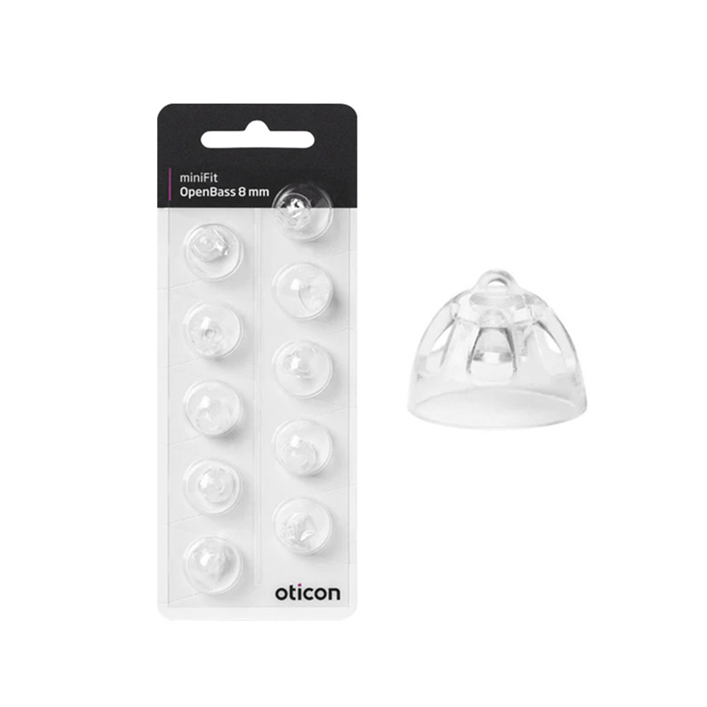 Oticon MiniFit OpenBass 8mm İşitme Cihazı dome/kubbe