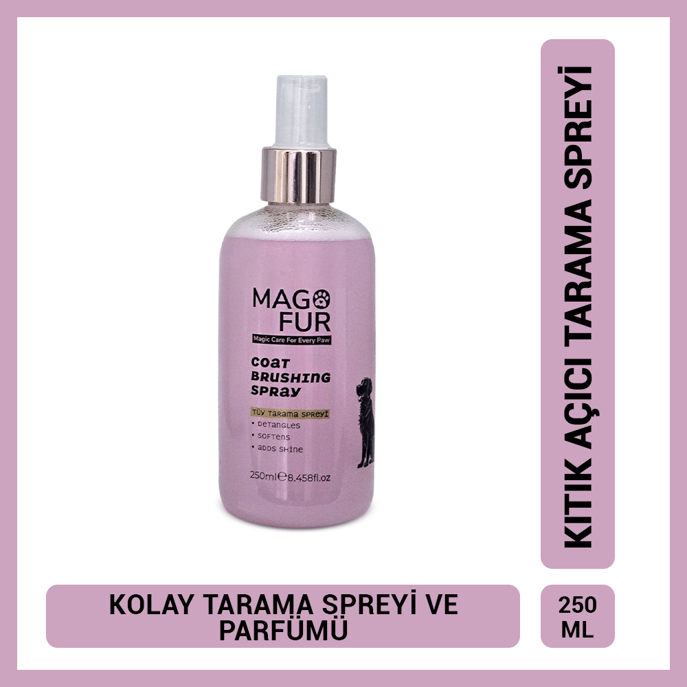 Mago Fur Köpekler İçin Tüy Tarama ve Kıtık Açma Spreyi 250 ML