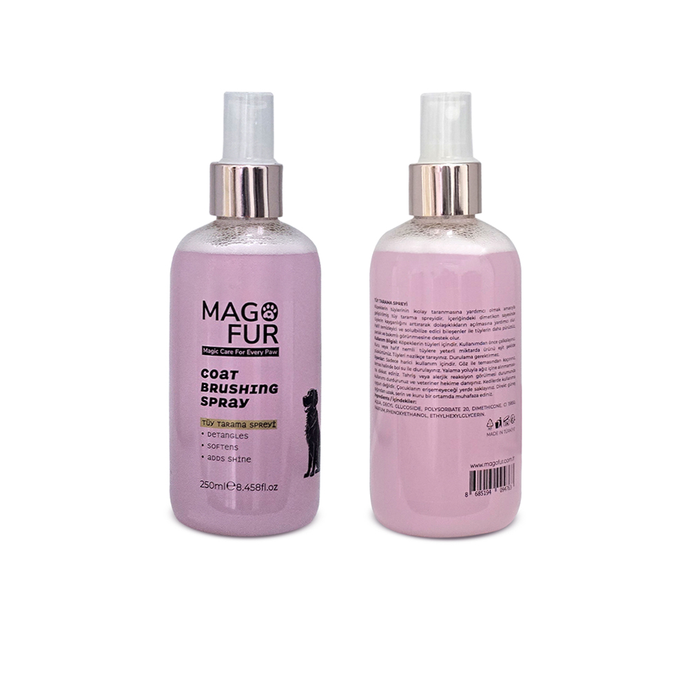 Mago Fur Köpekler İçin Tüy Tarama ve Kıtık Açma Spreyi 250 ML