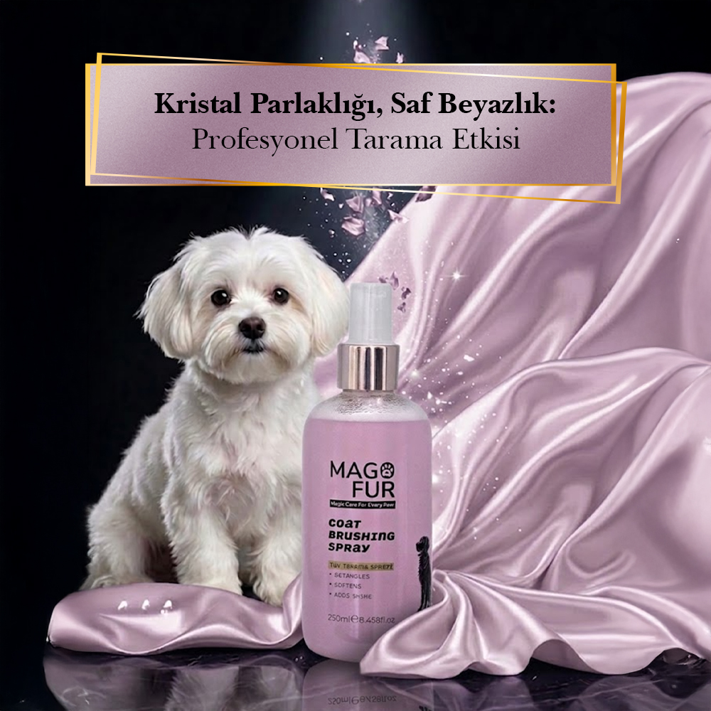 Mago Fur Köpekler İçin Tüy Tarama ve Kıtık Açma Spreyi 250 ML
