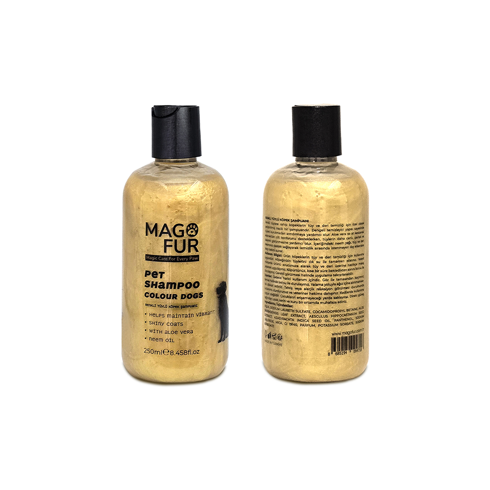 Magofur Renkli Tüylü Köpek Şampuanı 250 ML