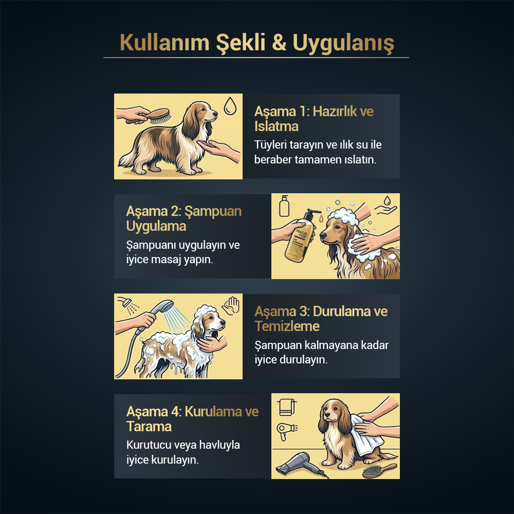 Magofur Renkli Tüylü Köpek Şampuanı 250 ML